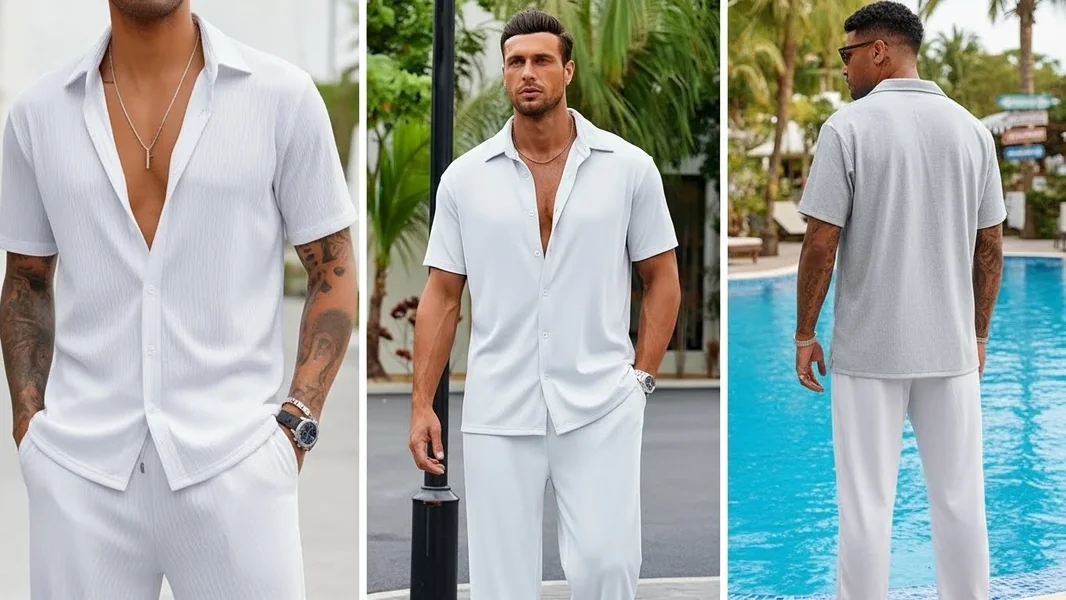 Summer Button-Down Set