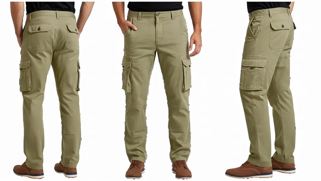 Everyday Khaki Cargo Pants