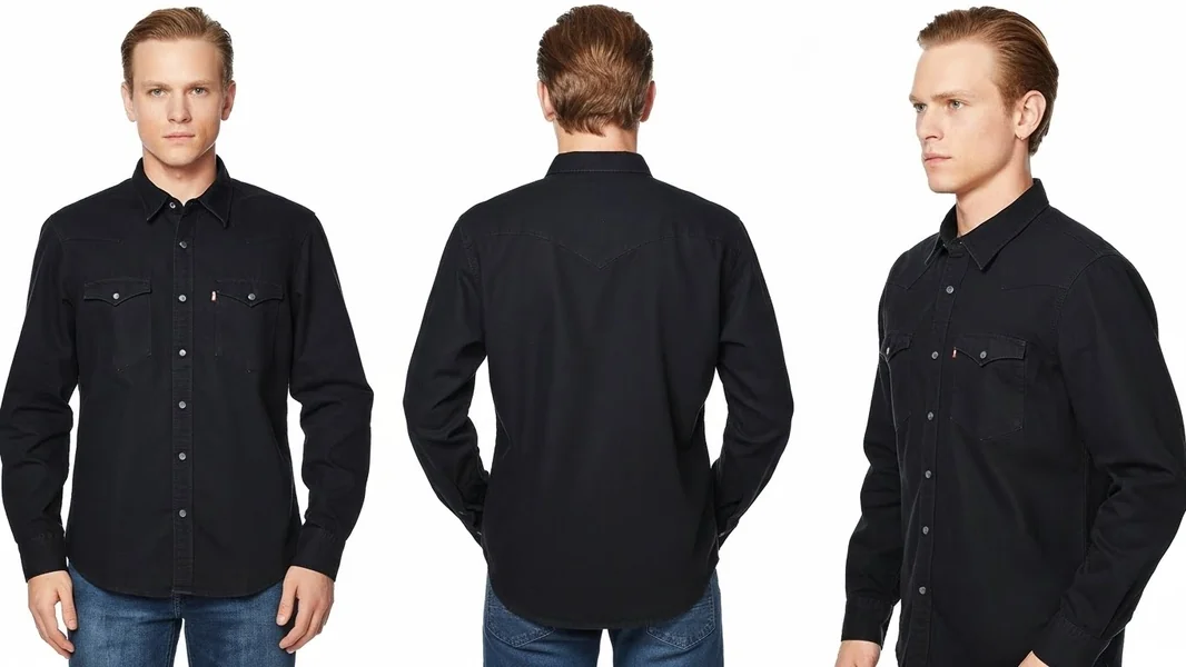 Retro Two-Pocket Snap Shirt