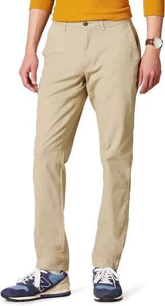 Skinny-Fit Stretch Chino Pants