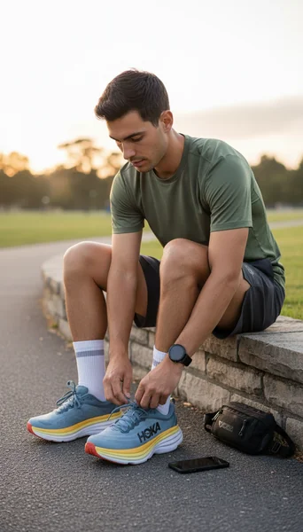 HOKA Bondi 8 – Cushioned Comfort Sneaker