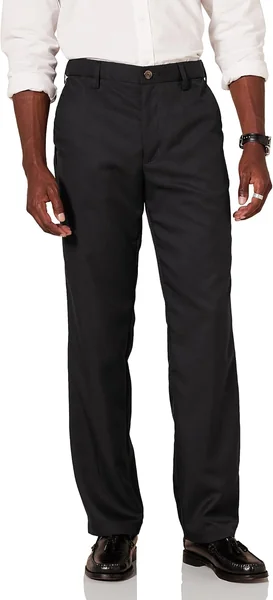 Classic-Fit Expandable-Waist Dress Pants