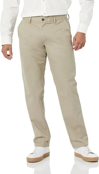 Straight-Fit Wrinkle-Resistant Chino Pants