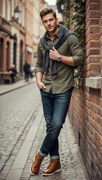 Chukka Sneaker Boots for Casual Smart Men’s Outfits