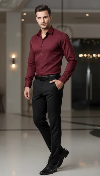 Everyday Essential: J.VER Stretch Wrinkle‑Free Dress Shirt