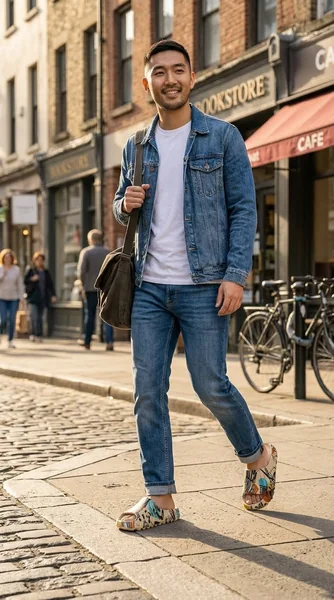 Ultra-Soft Everyday Style: Pillow Slippers in Relaxed Men’s Outfit Ideas