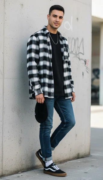 Effortless Street Style: Styling the Vans Men’s Brooklyn LS for Everyday Looks