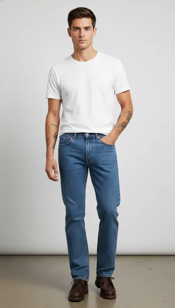 Timeless Everyday Denim: Styling Levi’s 505 Regular Fit Jeans for Men’s Outfits