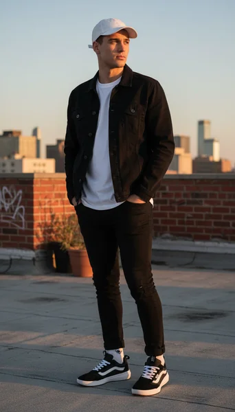 Modern Streetwear Essential: Styling the Vans Men’s Range EXP Shoe