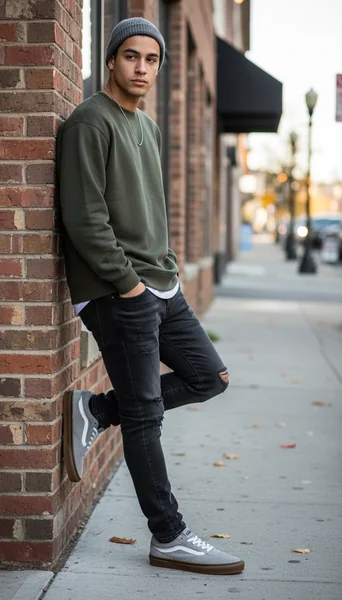 Minimal & Versatile: Styling the Vans Men’s Brooklyn LS for Everyday Looks