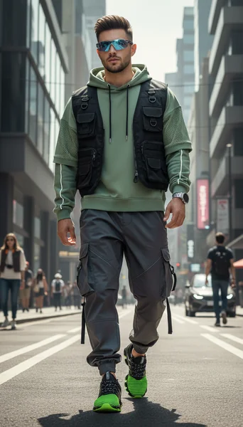Sporty Everyday Style: How to Wear TSIODFO Men’s Athletic Sneakers
